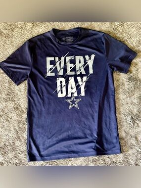 Boys Navy 'Every Day' Graphic Tee - Dallas Cowboys